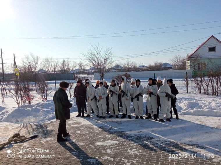 Военно-спортивная игра "Победа".